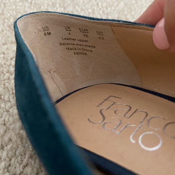 Franco Sarto navy Heels - Picture 2 of 6